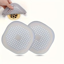 Effective Easy-To-Clean Anti-Clog User-Friendly Compact 3 Pack Sink Hair Catcher