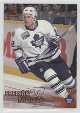 1997-98 Pacific Crown Collection Copper Fredrik Modin #127 0q3