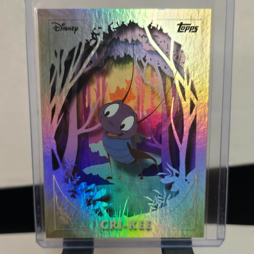Cri-Kee [Red Sparkle Foil] #FF-17 2025 Topps Disney Wonder Furry Friends card