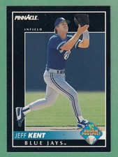 1992 Pinnacle JEFF KENT 522 Toronto Blue Jays