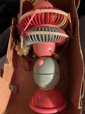 Vintage Hibiki Japanese Windup Baby Carousel