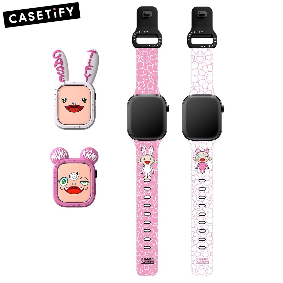CASETiFY x Takashi Murakami KAIKAI AND KIKI Watch Band and Case