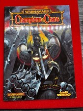 Vintage OOP Warhammer Fantasy 5th Edition Champions of Chaos SupplementBook 1998