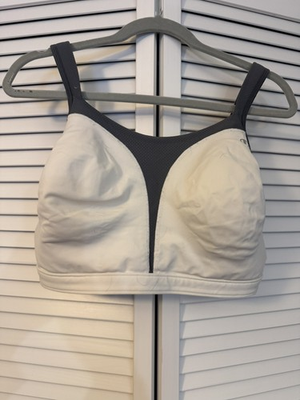 #ad Champion high support sport bra 40DDD white $15.00