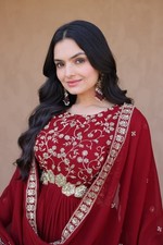 New Indian Salwar Kameez Bollywood Party Wear Dress Designer Gown Dupatta