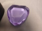 Rozenthal Heart Shaped Purple Paper Weight — photo 2