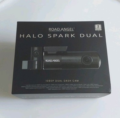 Road Angel Halo Spark Full HD 1080p Dual Cam Bundle BNWT 