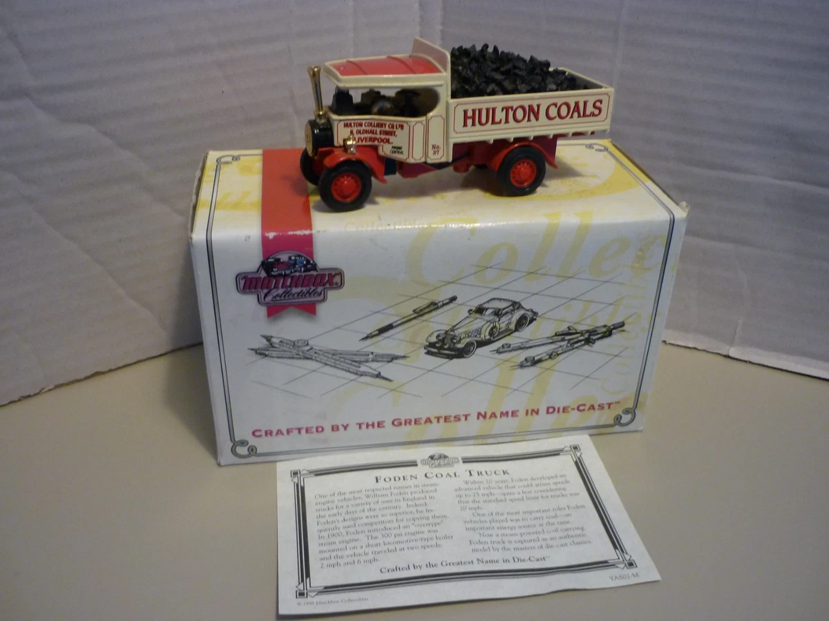 Matchbox Appx 10cm Long Diecast Y-27 - Foden Steam Wagon