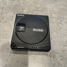 Sony D-9 Discman Mega Bass Vintage CD Compact Disc Player-Untested-
