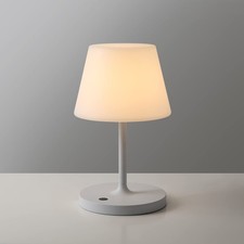 WEILAILUX Table Lamp 4000mAh Rechargeable Waterproof Dimmable LED 9.6in White