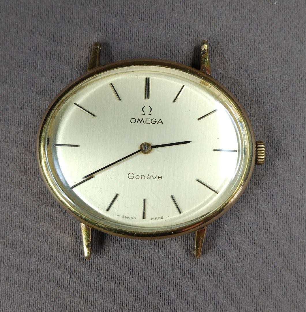 Vintage Omega Genève Collectible Men's Watch Pre-Owned Swiss Made