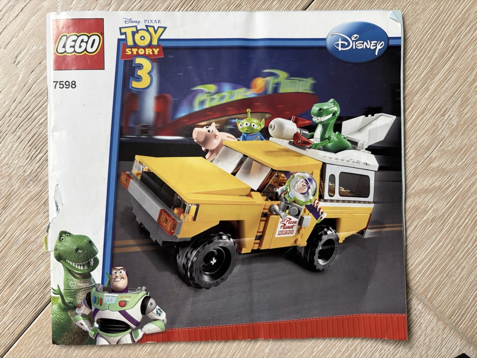 Lego Pizza Planet Truck Rescue - 7598 - 100% Complete With Instructions - No Box