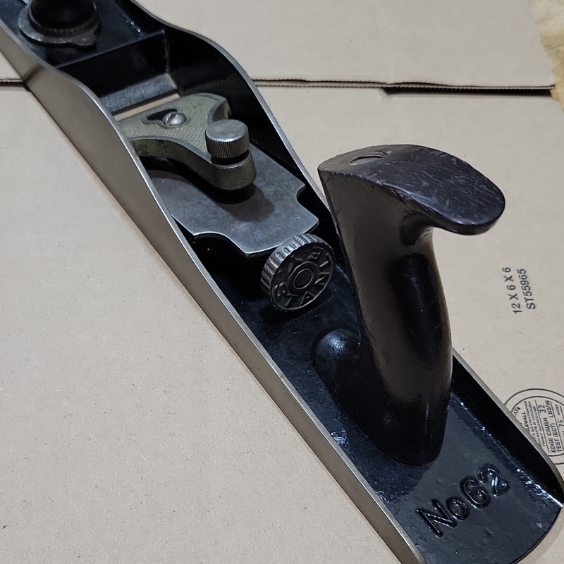 Ca. 1920's. Vintage Stanley No. 62 Low Angle Jack Plane