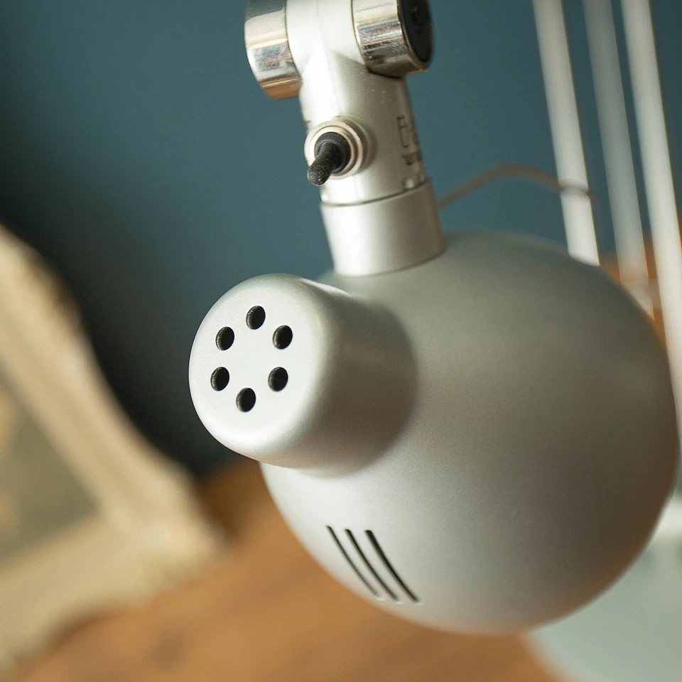 IKEA Antifoni Desk Lamp Adjustable Architect Task Lamp Silver - Image 3 of 4