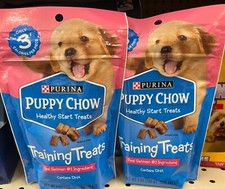 Puppy Chow Training Treats, Healthy Start Salmon Flavor, 7 oz Bag 2- Bags Only