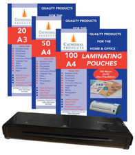 A4 A3 Laminator Laminating Pouches 150 Micron Heated 1 20 50 100 Sheets