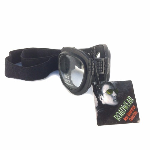 Biker Goggles, Assorted Frame/Lenses Color W. Adjustable Strap, Group-2 - Picture 16 of 17