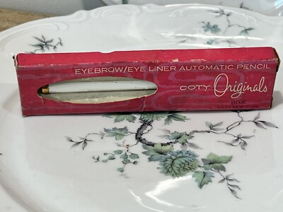 VINTAGE COTY ORIGINALS EYEBROW EYE LINER AUTOMATIC PENCIL NEW BLUE