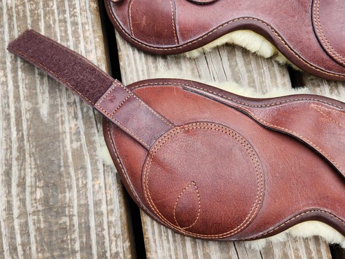 Botas CWD Equitation VeIcro Fetlock - Forradas de piel de oveja - Talla 2 (Cob) - Nuevas sin etiquetas - Imagen 2 de 8