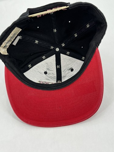 Adidas Heritage Hall UNLV Rebels Red Black Snapback Hat Cap - Picture 10 of 10
