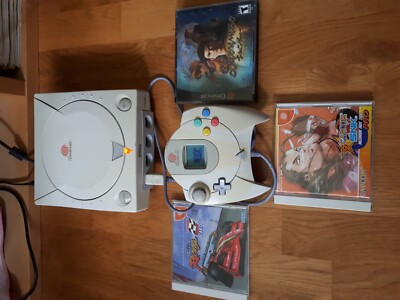 Sega Dreamcast Japnische Ausführung + 3 Jap Spiele