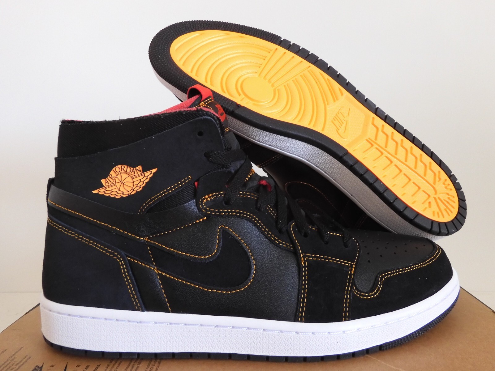 jordan 1 zoom cmft black citrus fire red