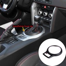 Matte Black Gear Shift Panel Cover Trim For Toyota86 Subaru Brz 12-20 Scion Fr-s