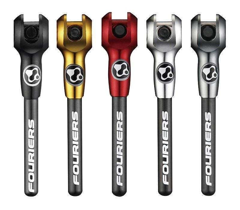 FOURIERS Bicicleta MTB de Carretera Liberación Rápida Palanca de Carbono Eje Ti Pinchos Armario 43G 001 Foto 2 de 4