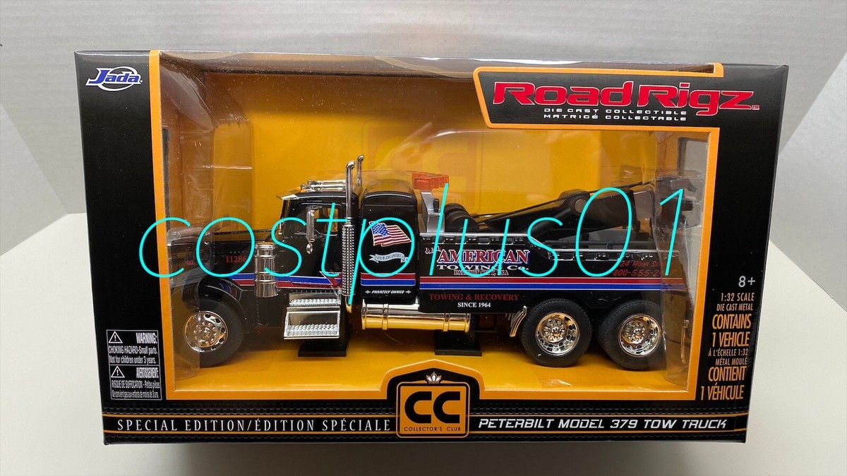 JADA ROADRIGZ PETERBILT MODEL 379 1:32 AMERICAN TOWING COMPANY