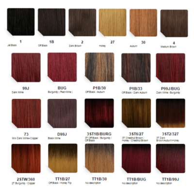 Saga Remy Hair Color Chart REMY HAIR – SuperBeautyME305