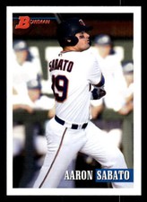 2021 Bowman Heritage #123 Aaron Sabato Card Minnesota Twins