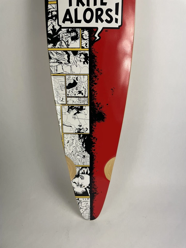 Frite Alors! Monopatín Pintail 8ply Arce Top Mount Downhill 8,75 X 39,125" C2 Foto 3 de 4