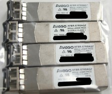 Lot of 4 AVAGO AFBR-57R5AQZ 850nm SFP Transceiver Module