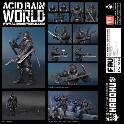 (In Stock) Acid Rain x Toy Alliance FAV-A123 Haboku 1/18 Action Figure