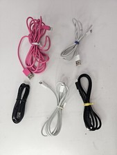 lot of 5 iphone charging cables NO brick included lot 2