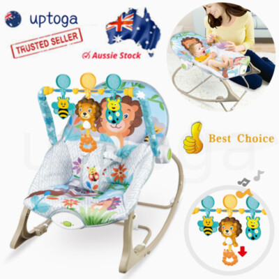 Baby Rocker Infant Swing Chair Toddler Newborn Music Toy