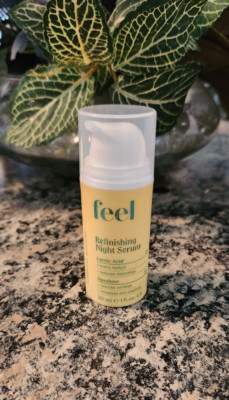 FEEL Beauty Refinishing Night Serum w/ Lactic Acid  - Full Size.  NWOB.