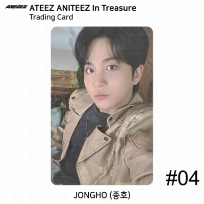 ATEEZ ANITEEZ In Treasure POP UP Official MD Trading Photocard K