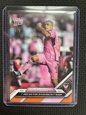 2024 Topps Now MLS 145  LUIS SUARERZ INTER MIAMI CF 20+ Goals 1st Season 4/5