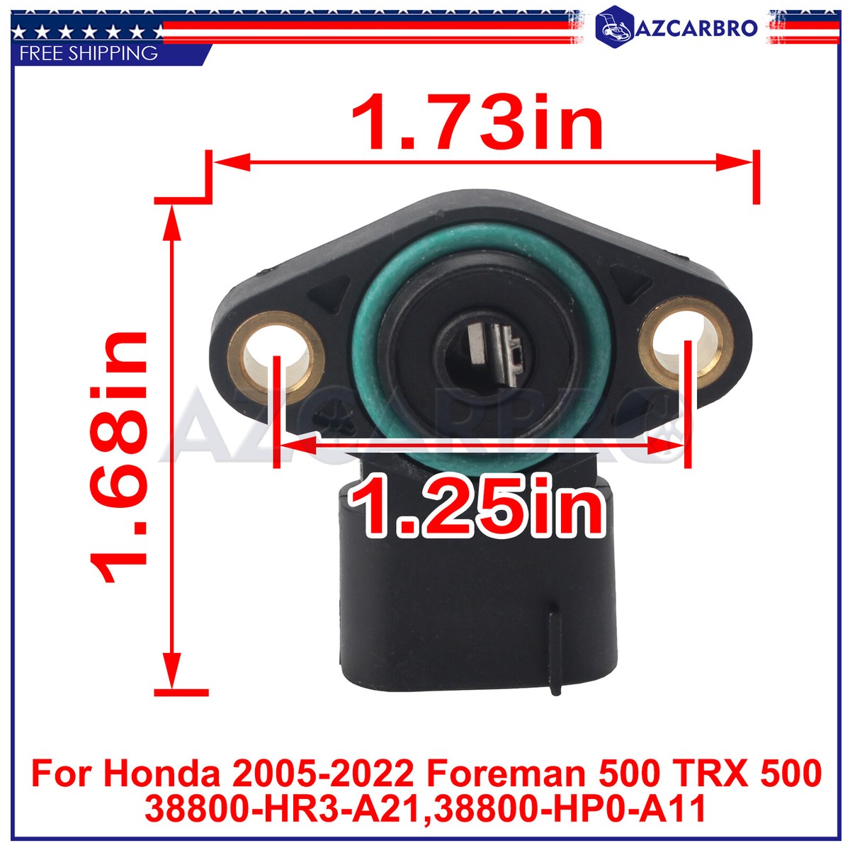 Angle Sensor For 2015-2018 Honda Pioneer 500 SXS500M / SXS500M2 – MOTADIN