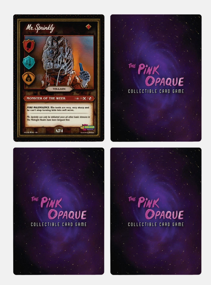 A24 I Saw the TV Glow Limited Edition VHS With 4 Collectible Cards In Hand New - Image 4 of 4