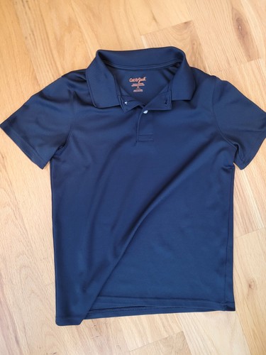 2 Cat & Jack Boys XL Short Sleeve Performance Uniform Polo Shirt in Blue 1354 - Picture 3 of 11
