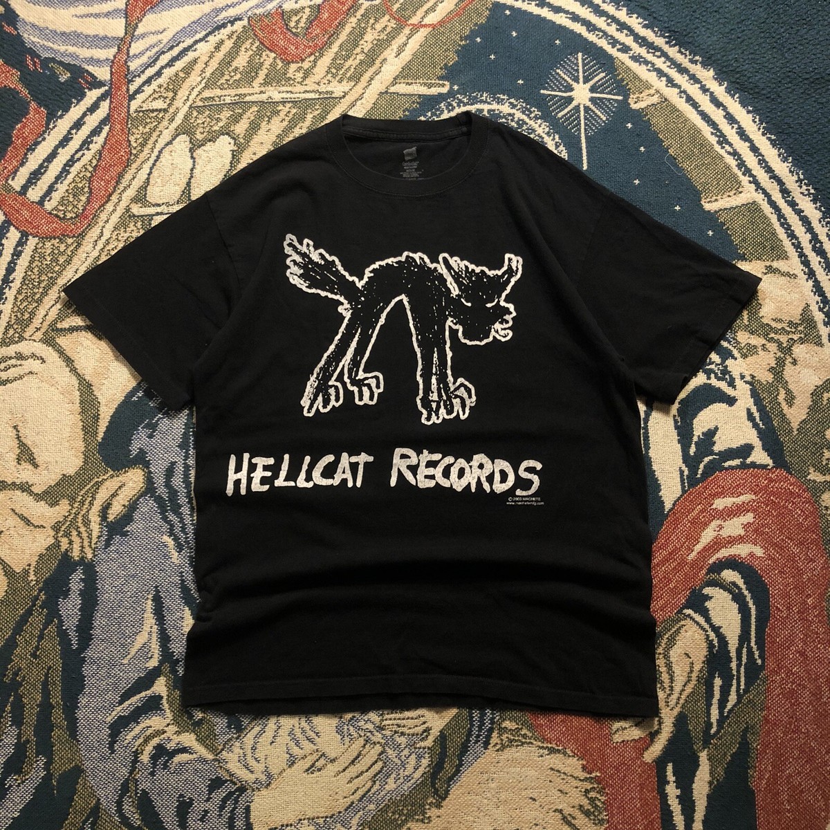 HELLCAT RECORDS ジップアップフーディ ビンデージ　RANCID HELLCAT RECORDS ジップアップフーディ ビンデージ RANCID HELLCAT
