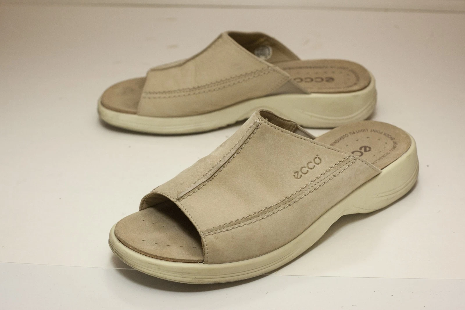 ECCO US 9 a 9 5 sandali marroni slide donna EUR 40