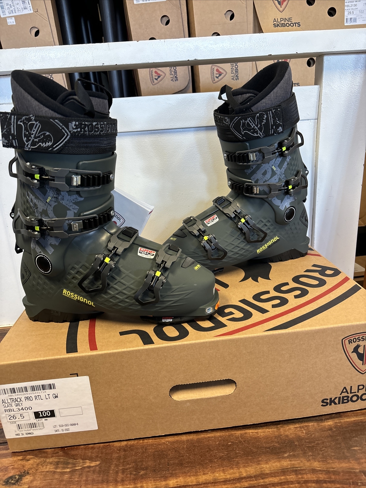 SALOMON NUOVI STIVALI DA SCI TOURING ROSSIGNOL ALLTRACK PRO RTL LT GW DA UOMO 26 5 $499 VENDITA AL DETTAGLIO