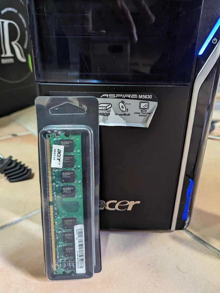 Ram computer 1GB DDR2 - ACER - Immagine 2 di 3