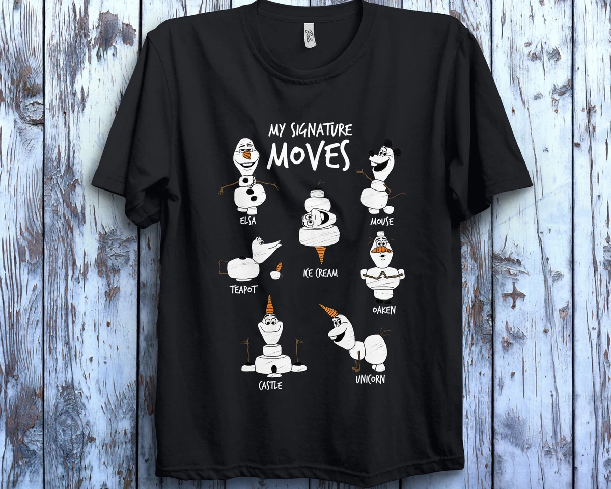 Disney Frozen 2 Olaf My Signature Moves Shirt Unisex T-shirt Kid Tee 30005  | eBay