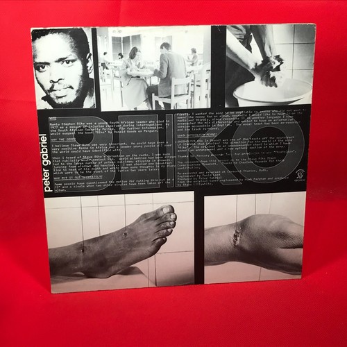 PETER GABRIEL Biko 1980 UK 3-track 12" vinyl single Shosholoza Jetzt Kommt Die - Picture 2 of 4