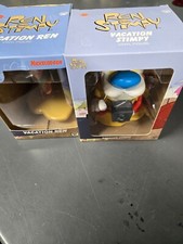 Ren And Stimpy Vacation Vinyl Figures - Nick Box - New In Boxes 2 figures!
