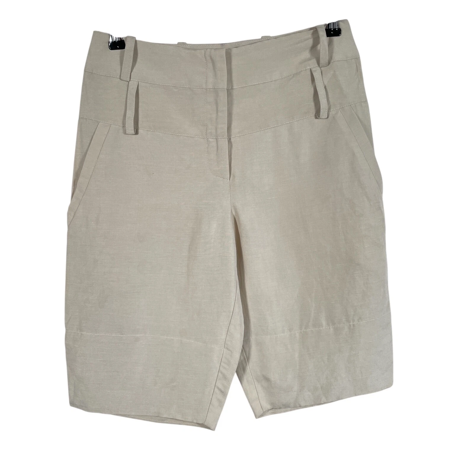 Morrison Shorts Silk Linen Blend Womens Size XS W28 L11 Made In Australia